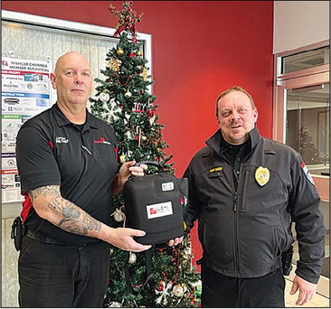 Spencer community comes together to purchase AEDs