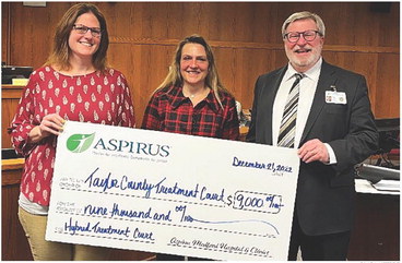 Aspirus supports Taylor County Hybrid Treatment Court
