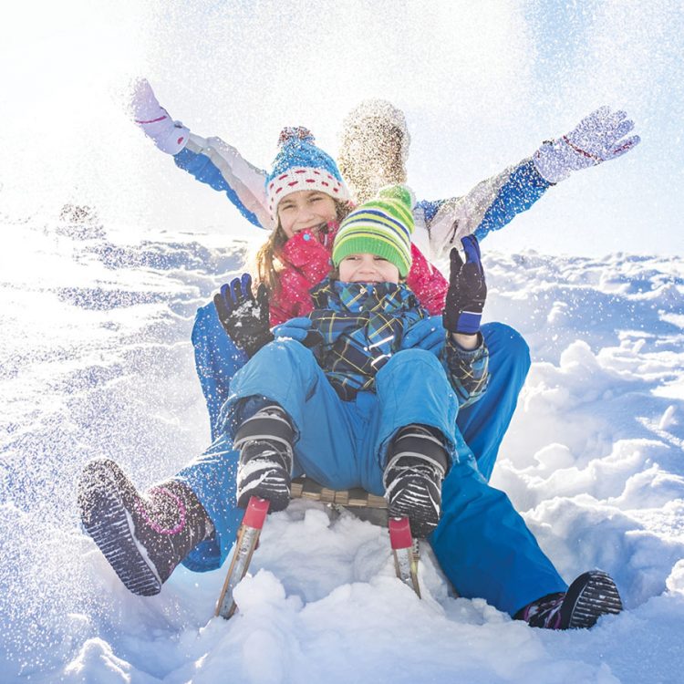 Strap on the skis and grab the sled for outdoor event