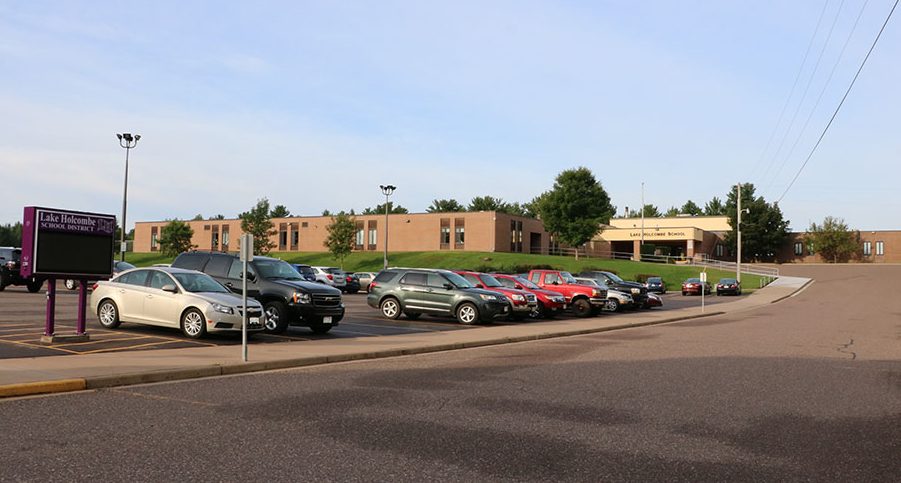 Lake Holcombe School Board; Building tagged as a storm shelter