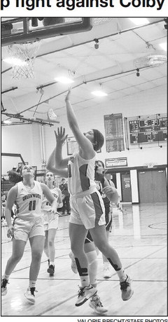 Greenwood girls put up fight against Colby Greenwood girls put up fight against Colby