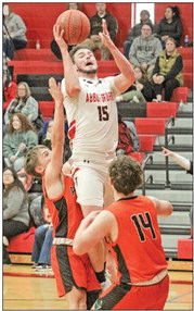 Abby boys wrap up regular season with win