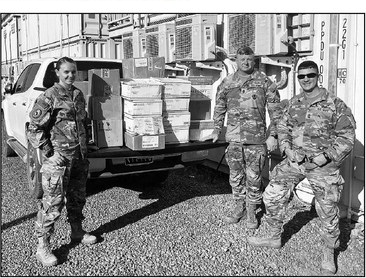Service members receive care packages from Loyal