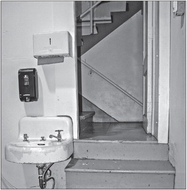 Athens Community  Hall bathrooms not handicap accessible