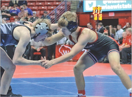 A-C wrestler Smazal competes at state A-C wrestler Smazal competes at state