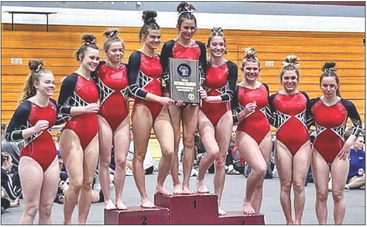 Medford-Colby gymnastics move on to state