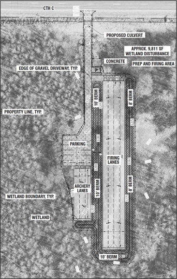 Spencer gun range  project on hold