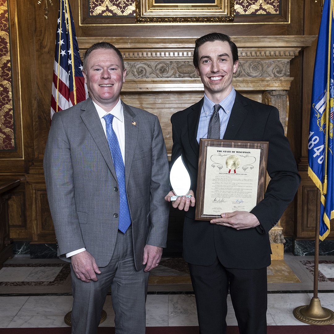 Sperry hailed as Hometown Hero