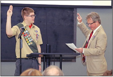 Seiberling soars to the top as revered Eagle Scout