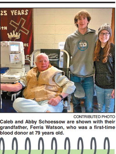 Birthday blood drive collects 66 pints