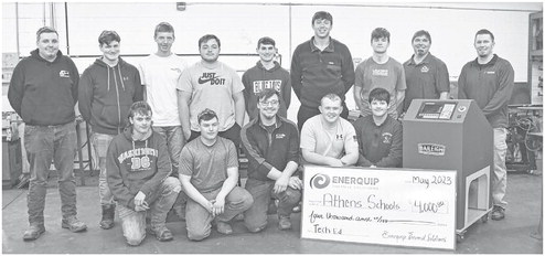 Enerquip Supports Athens School’s Tech-Ed Program with ventilation system upgrade