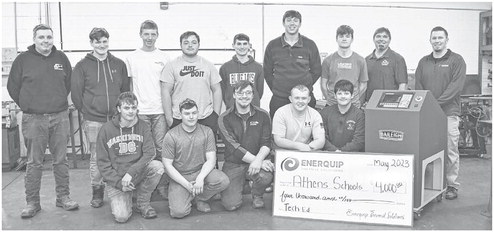 Enerquip Supports Athens School’s Tech-Ed Program with ventilation system upgrade Enerquip Supports Athens School’s Tech-Ed Program with ventilation system upgrade