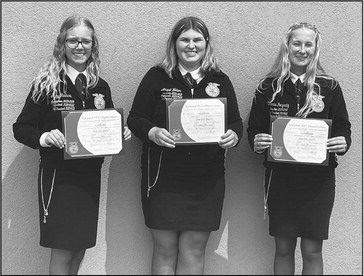 Granton FFA Chapter earns awards at State Convention