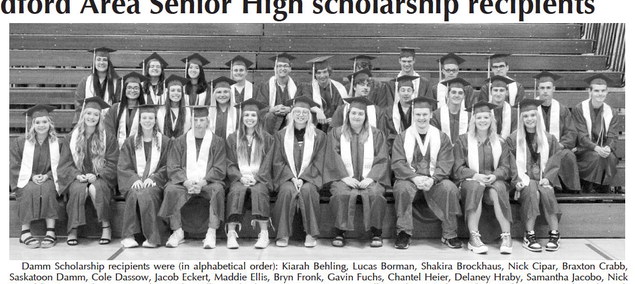 2023 Medford Area Senior High scholarship recipients