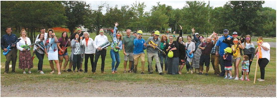 Ground broken on band shell project in Medford City Park Ground broken on band shell project in Medford City Park