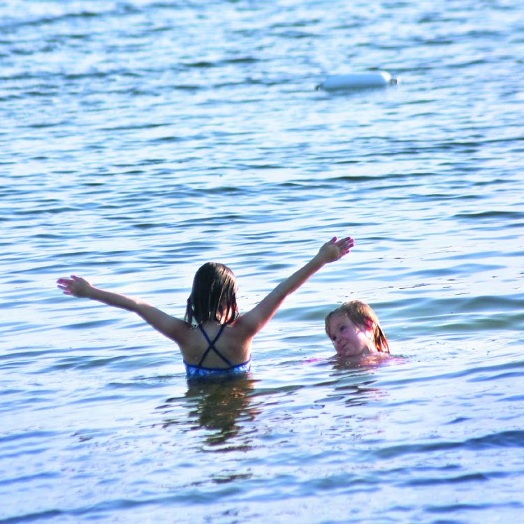 Never take your eyes from children in the water Never take your eyes from children in the water