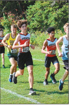LG, Spencer compete at  Colby cross country invite