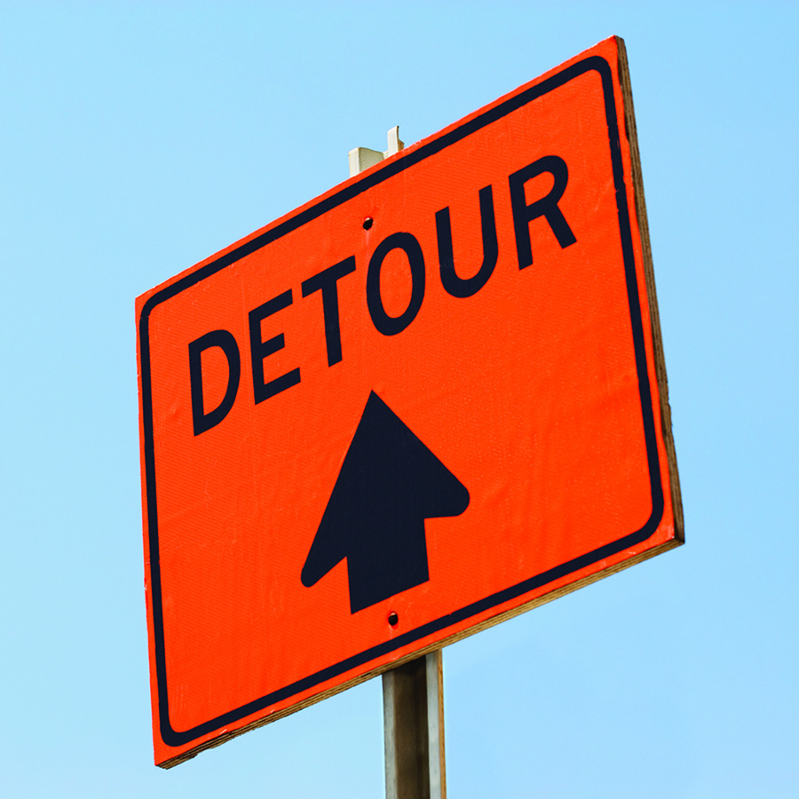 Culvert causes detour for motorists the river road