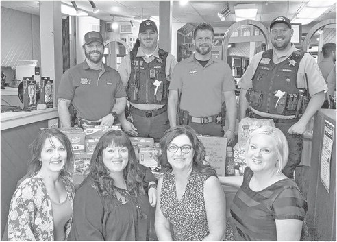 Liz Fryseth and her Leader Dog ‘Sunny’ visit with Taylor County Lions