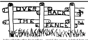 Jackie called the other day ….