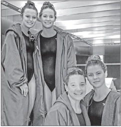 Colby-Abby swim takes fourth in conference