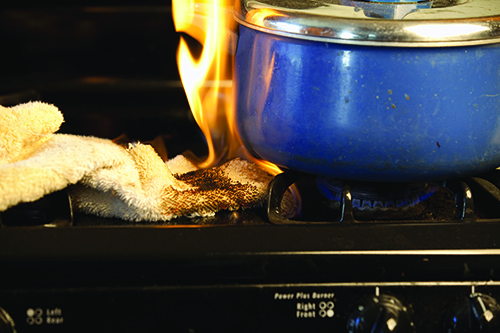 A few simple steps can prevent a cooking fire