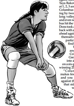 Loyal volleyball suffers loss against   Columbus