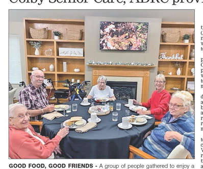 Colby Senior Care, ADRC provide unique meal opportunity