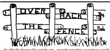 It’s officially Veterans Day and ….