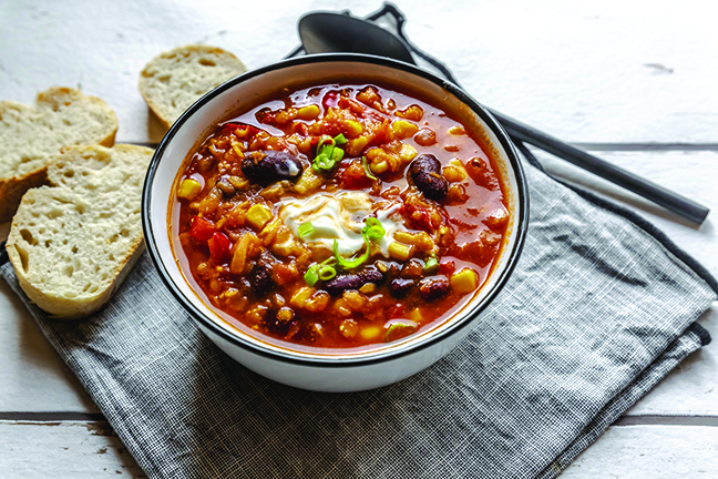 Make it a meal and help judge free chili cookoff