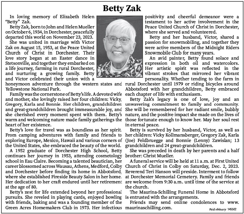 Betty Zak
