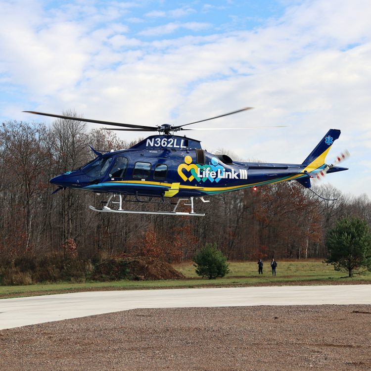 Helipad completed after full community support Helipad completed after full community support