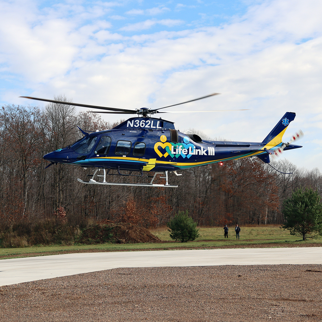 Helipad completed after full community support