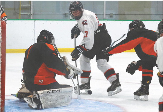 GOALS ARE MET IN FIRST WIN