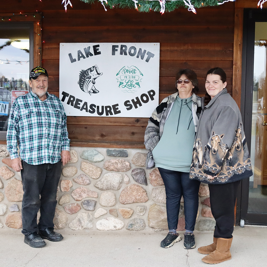 Shop for a treasure or…two… or three from the Lake Front