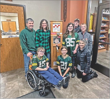 Unique penny press machine now resides at Colby Community Library