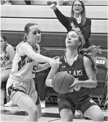 rebounded a Rib Lake miss ….