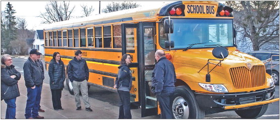 Edgar School District unveils new electric bus Edgar School District unveils new electric bus