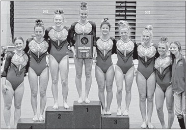 Medford/Colby gymnasts grab fourth straight sectional