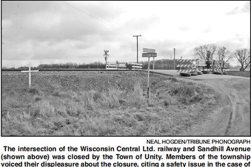 Town of Unity residents voice concern over town road closures Town of Unity residents voice concern over town road closures