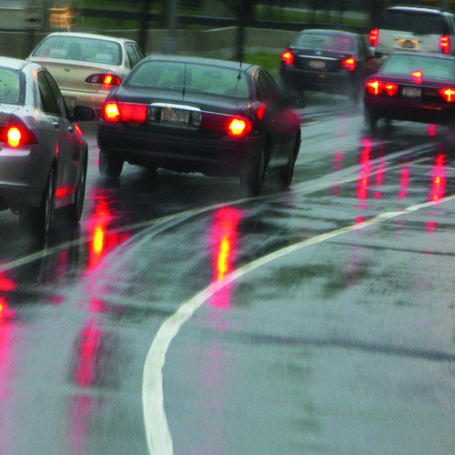 Change lanes carefully to avoid auto collisions