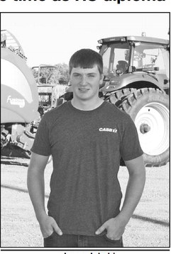 LHS student earning college diploma at same time as HS diploma