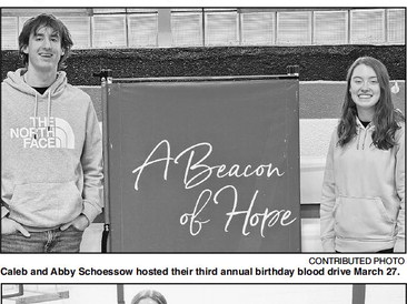 Schoessow twins host successful blood drive