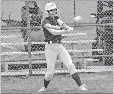Co-op softball rally comes up short in home opener
