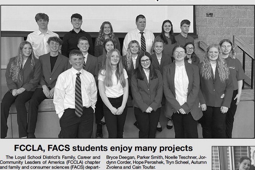 FCCLA, FACS students enjoy many projects FCCLA, FACS students enjoy many projects