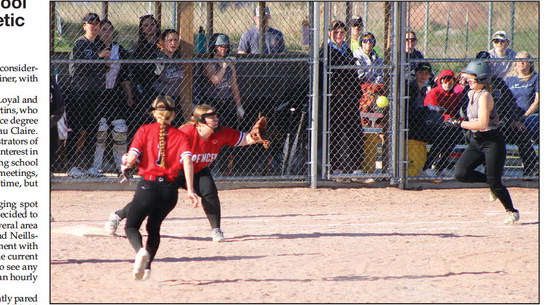 LG earns 2 victories over NG on softball field Loses to Spencer