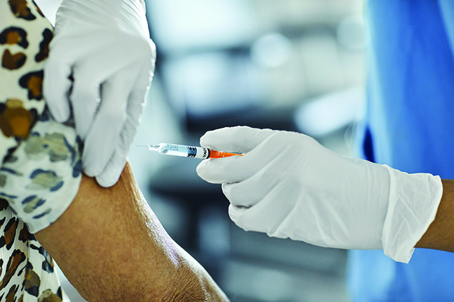 Regular vaccinations help protect entire communities