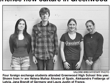 4 foreign exchange students experience new culture in Greenwood