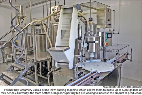 Starting the creamery Starting the creamery
