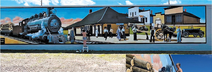 New mural unveiled in downtown Medford